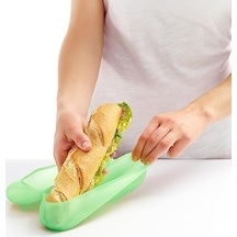 Baget Ekmek Kılıfı 22 Cm Açık Gri