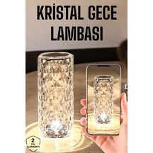 Kristal Dokunmatik Ve Kumandalı Masa Ve Gece Lambası Diğer
