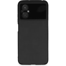 Newface - 397 - Xiaomi Poco M5 Kılıf Loop Deri Silikon - Metemıx - - Siyah Sıyah