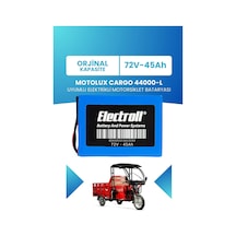 Motolux Cargo 44000-l Uyumlu Batarya Lifepo4 72v 45ah Elektrikli Motorsiklet Bataryası