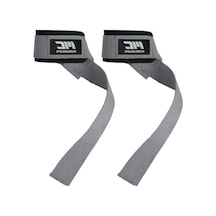 Gri Renkli Padded Lifting Straps, Güçlü Destek Altın