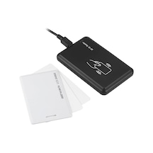 Ayrex 125 Khz & 13.56 Mhz Usb Proximity & Temassız Akıllı Rfıd Kart Okuyucu Çift Frekans Mıfare Em İçin Programlana