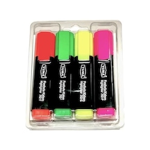 Feyza Yapı Yuma Fosforlu Blisterli Kalem 4 Lü Ym-792-4