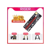 Riser Ver009S Pcı-E 1X To 16X Usb 3.0 Kart 4748P Uzatma V009S Btc