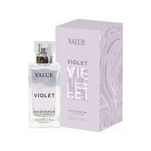 Value Violet Eau De Parfum For Women 50 Ml - 7 Adet Tarı Çiçeksi