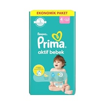 Bebek Bezi Aktif Bebek 4 Beden 54 Adet Fırsat Paketi