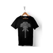 Fil Silüet Tasarım Elephant Baskılı Tişört Unisex T-shirt 001 Fil Silüet Tasarım Elephant Baskılı Tişört Unisex T-shirt 001