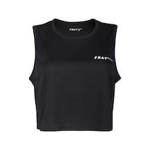 Black Jasper Crop Top