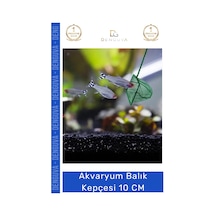 Balıkkepçesi Kaliteli Dayanıklı İnce Gözenekli Akvaryum Aksesuarları Akvaryum Balık Kepçesi 10 Cm
