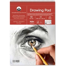 Heavy Weight Drawing Pad Eskiz Çizim Defteri 180 Gr. A3 20 Yaprak