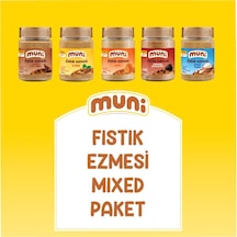 Muni Fıstık Ezmesi Mixed Paket 5 x 300 G
