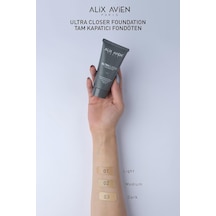 Ultra Kapatıcı Nemlendirici Spf35 Faktör Ve E & C Vitaminli Fondöten - Ultracloser Foundation 02 Çok Renkli