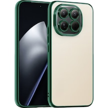 Newface Xiaomi Mi 15t Razer Lensli Silikon - Yeşil Yeşil