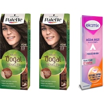 Palette Doğal Renkler Saç Boya 4.0 Kahve 2 Adet