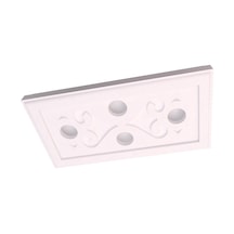 Motifpiyer spotlu gizli ışıklı tavan göbeği sgt-54-5 30X60X7.5cm
