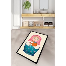 TUMBLER DJT 70X120 CM Banyo Halısı Banyo Paspası