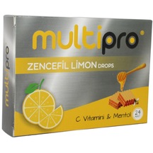 Multipro Zencefil Limon Drops 24 Adet
