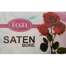 Üçgül Saten Bone Beyaz