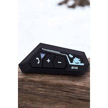 İnterkom Intercom Kask Kulaklık Bt22 Bluetooth Motolet Kulaklık Nrzsnt - 65 5.0 Bluetooth