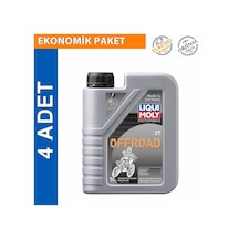 Liqui Moly 2t Offroad 1 L Yarı Sentetik Motosiklet Yağı (4 Adet)