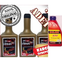 Manbor Dizel Yakıt Katkısı 3 Adet+Atf Direksiyon Yağı 900Ml