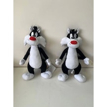 5784 Sun-anb-peluş Sylvester 43 Cm - 1 Adet Fiyatıdır Siyah