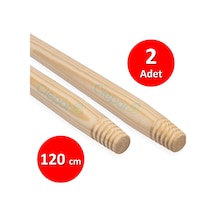 Master Ahşap Fırça Sapı 120 Cm 2 Adet - 756676425