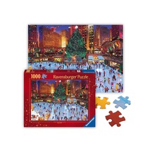 Rockefeller Center Joy 1000 Parça Yetişkinler İçin Tatil Yapbozu - 12000420 - El İşi Aletler, Almanya'da Üretilmiştir, Her Parça Birbirine Mükemmel Uyar
