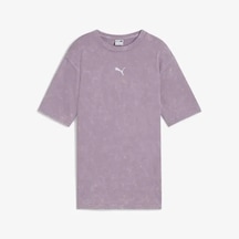 Puma Dare To Relaxed Washed Tee Mor Kadın T-shirt