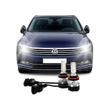 Vw Passat B8 Led Uzun Far Ampulü Access H9 Kfdacc24 Ahşap Renk Yok Uzaktan Kumanda