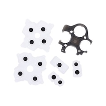 Ps5 Versiyon 2 Kol Lastik Takımı İç Silikon Lastiği Playstation 5 V2 Kol Tamiri Rubber Pad Beyaz