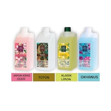 Eyüp Sabri Tuncer Japon Kiraz Çiçeği + Tütün + Klasik Limon + Okyanus Kolonyası Bidon 1 L