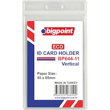 Bigpoint Eco Kart Poşeti Dikey 55x85mm 100'lü Poşet