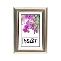18x24 Cm Gümüş Renkli Dekoratif Resim Çerçevesi