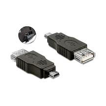 Mini Usb Erkek To Usb Dişi Otg Dönüştürücü