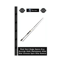 Özel Seri Doğa Sporu Kıyı Avcılığı Hobi Malzemesi Alba Star Grenze Spin Olta Kamışı 240cm 10-38gr
