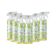 Green Lora 80 Derece Aleo vera ve Gliserinli Limon Kolonyası 16 Oz 473 ML x 6