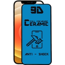 Apple Uyumlu   iPhone 12 Tam Kaplayan Seramik Nano Esnek Ekran Koruyucu