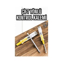 Kalemi Nikel Kaplama Çift Başlıklı Test Cihazı