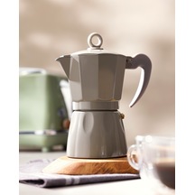 Madame Coco Tara Moka Pot - Bej - 300 Ml