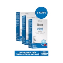 Krill Oil 500 Mg 30 Kapsül 3 Adet