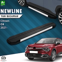 S-dizayn Citroen C4 3 Newline Aluminyum Yan Basamak 183 Cm 2021 Ü