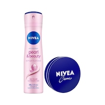 Creme Nemlendirici 30ml Ve Kadın Sprey Deodorant Pearl&beauty 150ml, 48 Saat Terleme Karşıtı