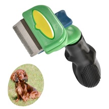 Lunaev Kedi Ve Köpekler İçin Uzun Tüylü Köpek Tarağı Tüy Toplayıcı Tarak Small