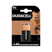 Duracell Alkalin 9 Volt Pil 6lr61/mn1604