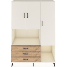 Hyperion Dolap 6 Raflı 3 Çekmeceli 3 Kapaklı 132x44x195 Aytaş... Aytaşı