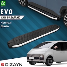 S-dizayn Hyundai Staria Evo Aluminyum Yan Basamak 233 Cm 2021 Üzeri A+ Kalite