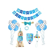 Köpekler İçin Doğum Günü Partisi Seti +0