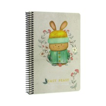 Gıpta Easy Notes Çizgili Spiralli Sert Kapaklı Defter 17 X 24 Cm 120 Yaprak Çok Renkli