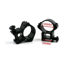 -30mm /25.4mm Dürbün Bağlama Aparat Lisinya Çok Renkli